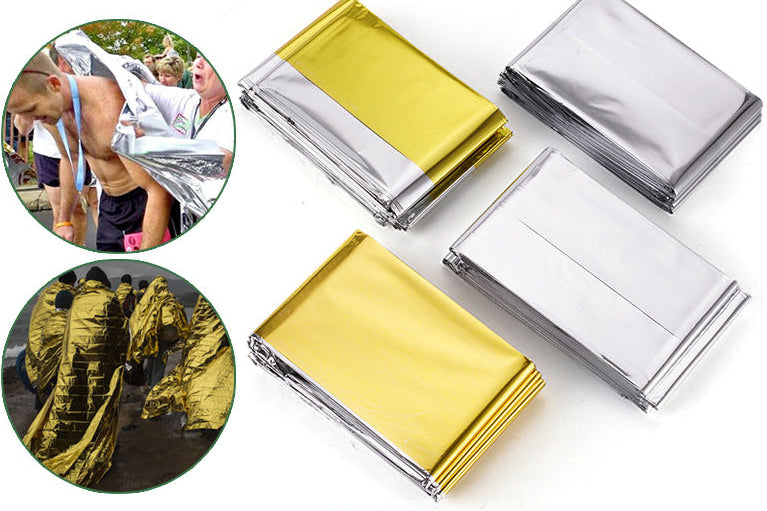 Set van 5 Thermische Nooddekens voor Warmtebehoud