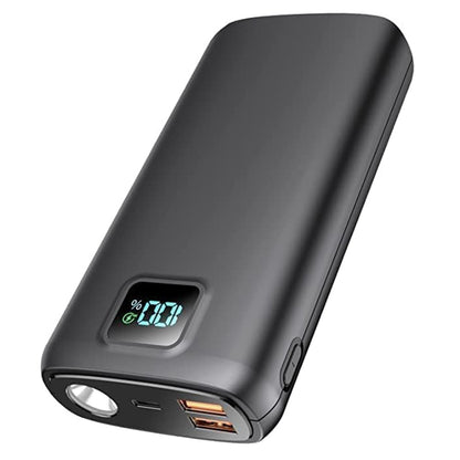 Compacte Draadloze Powerbank met Display voor Noodpakketten en Reizen