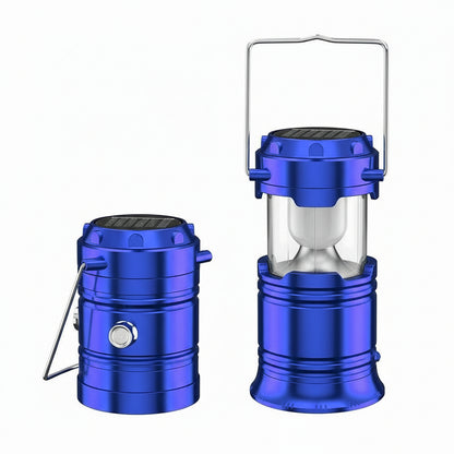 Solar LED Noodlamp met USB – Oplaadbare Camping Lantaarn
