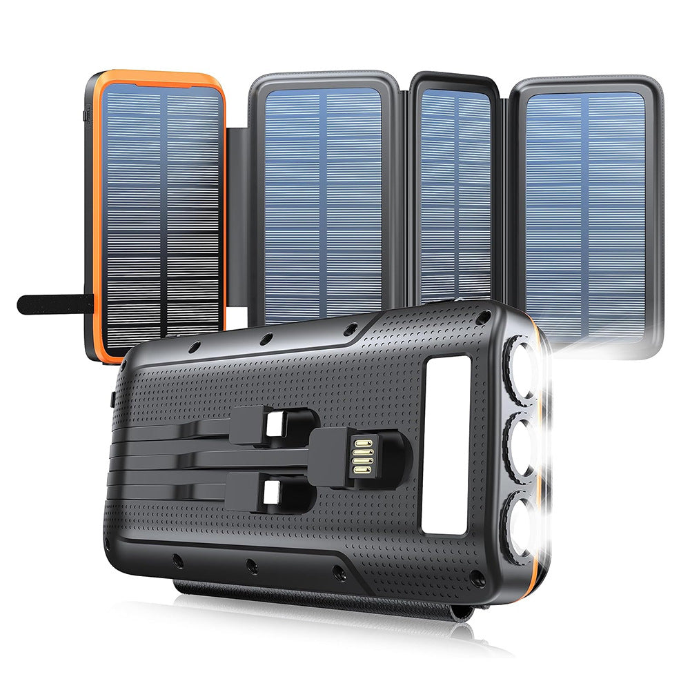 Solar Powerbank met Opvouwbare Panelen 43.800 mAh